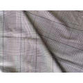 Poliéster Rayon Spandex Yarn Tingle Check Fabric
